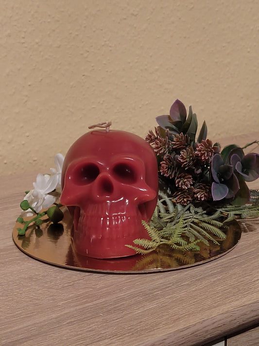 Totenkopf-Kerze Groß