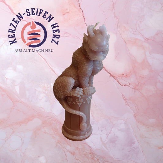 Drache Klein – Handgemachte Drachen-Kerze