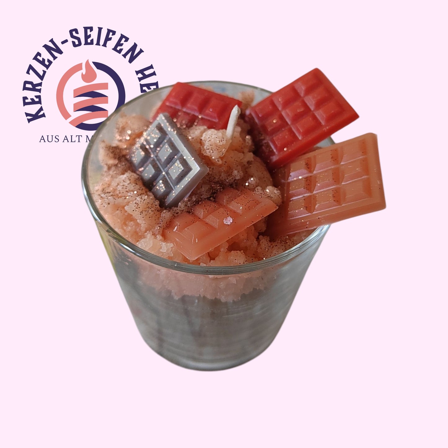 Schokoliebe – Duftkerze im Glas