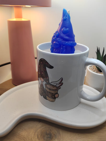 Geschenke für Männer – Kerze in Tasse „Liebe ist: Schnarchen ignorieren“