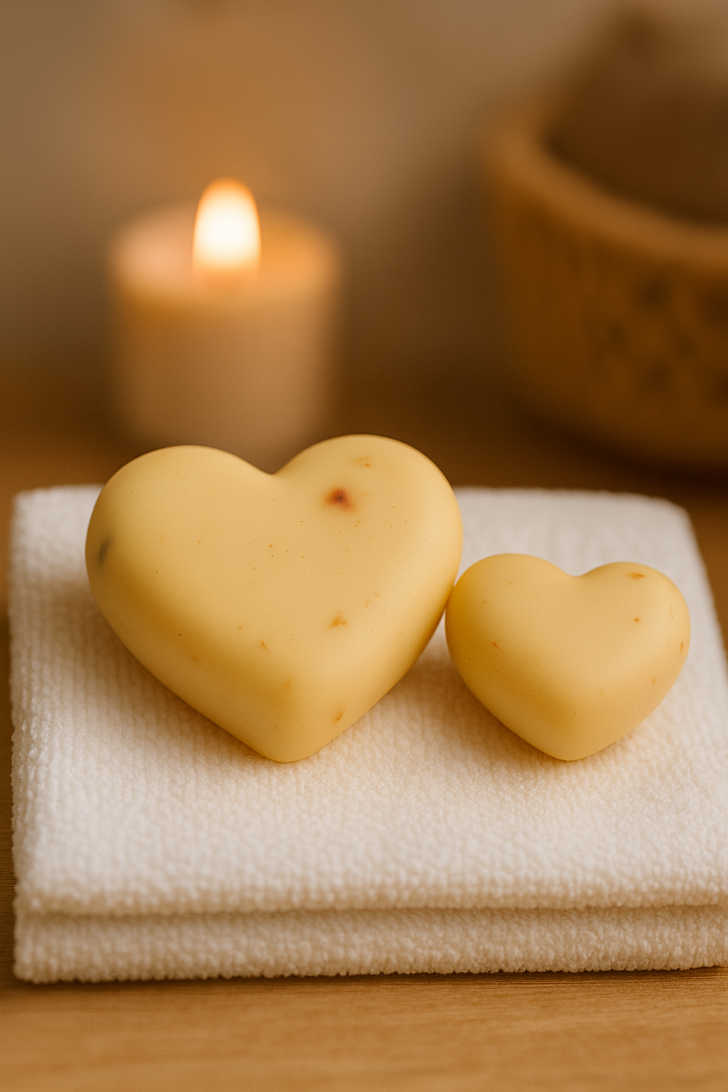 Geschenkidee Mama - Geschenk für Freundin oder Mama mit natürlicher Herzseife
