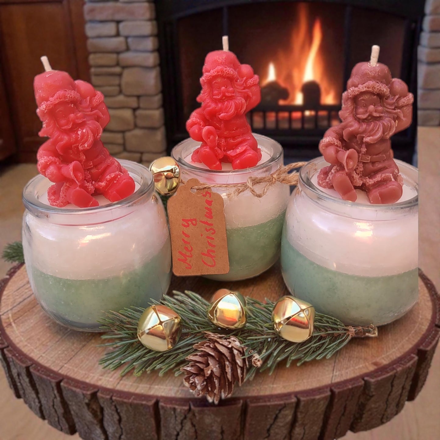 Geschenk beste freunde – Santa Weihnachtskerze