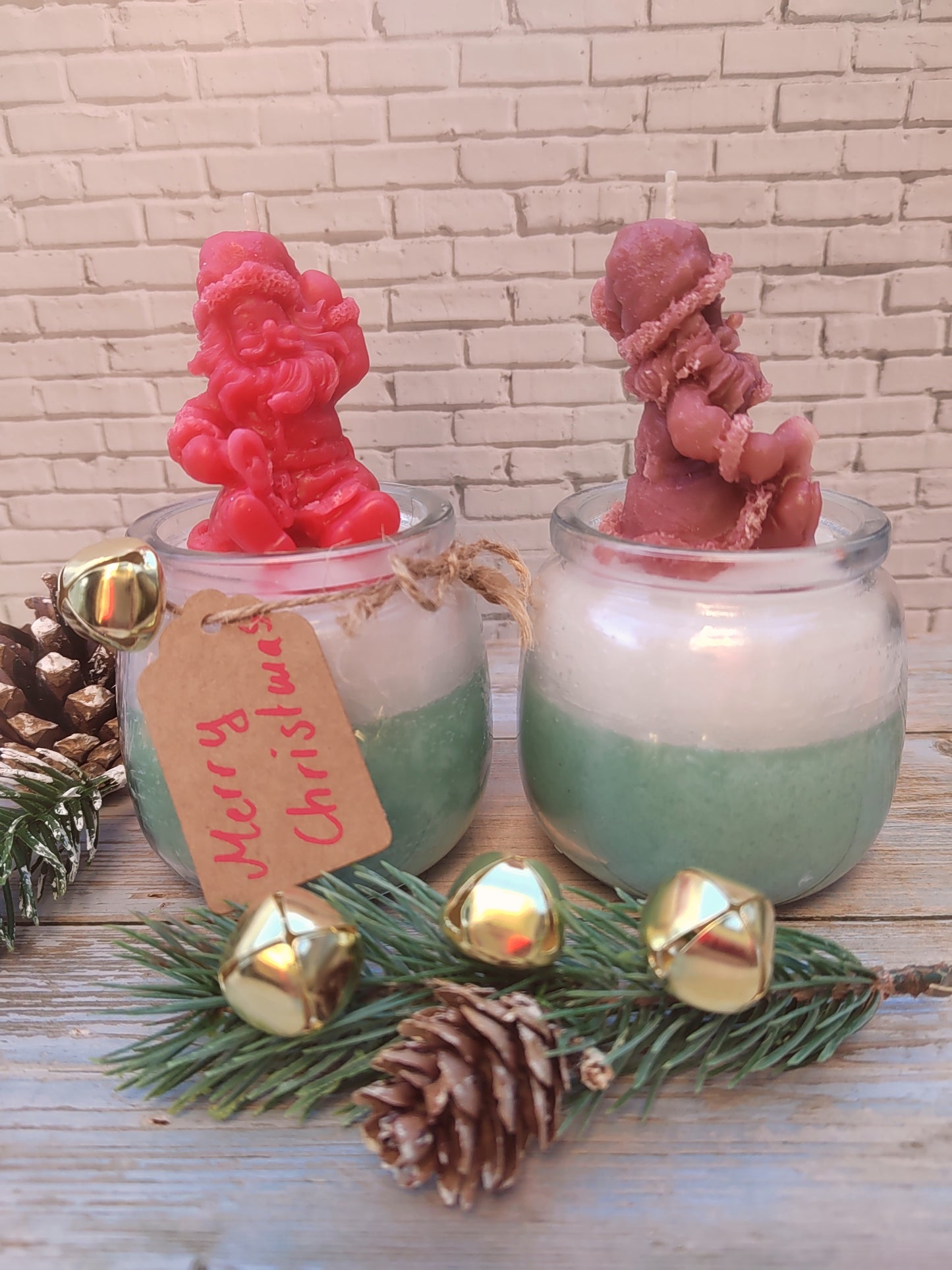 Geschenk beste freunde – Santa Weihnachtskerze