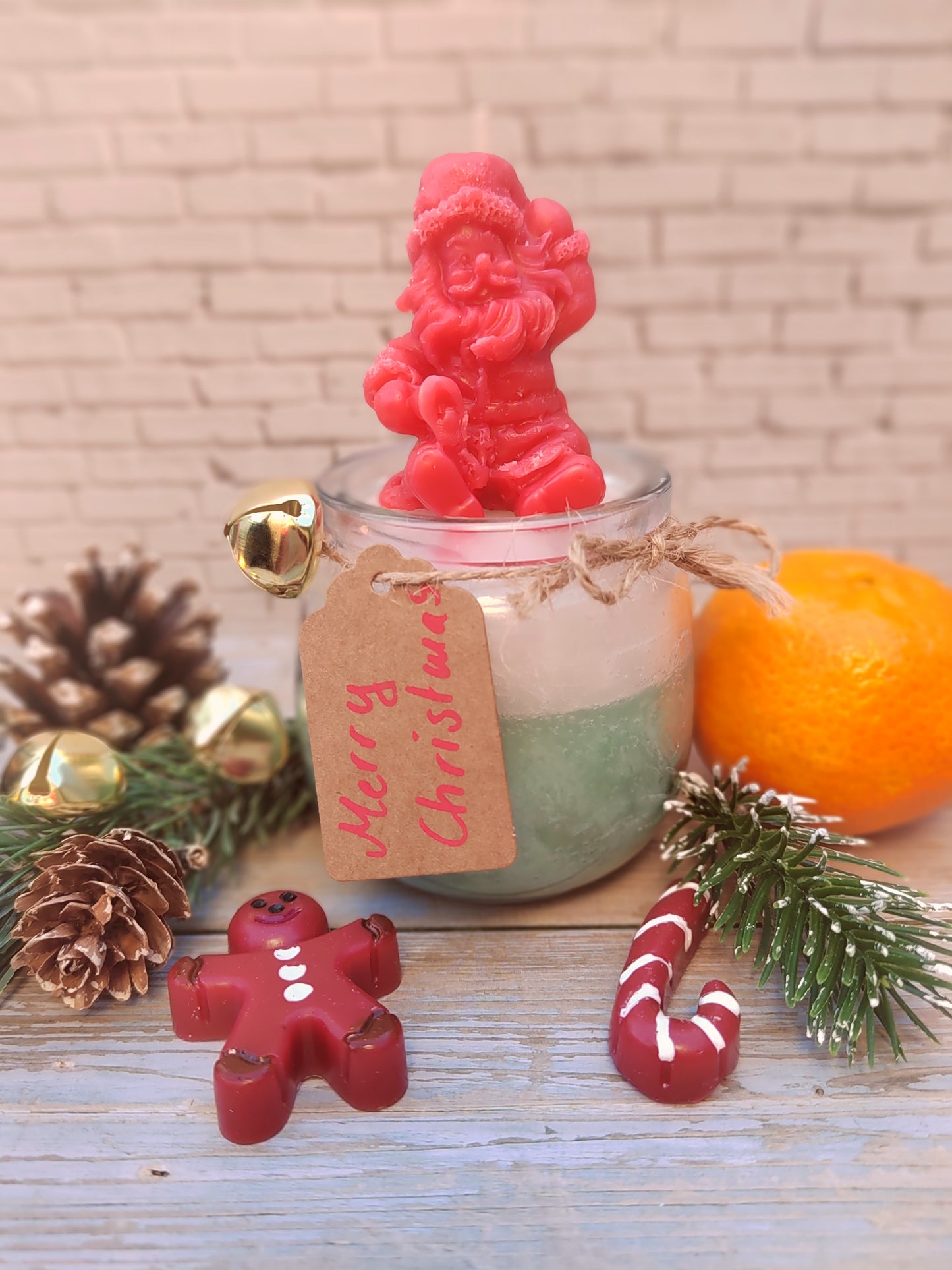 Geschenk beste freunde – Santa Weihnachtskerze