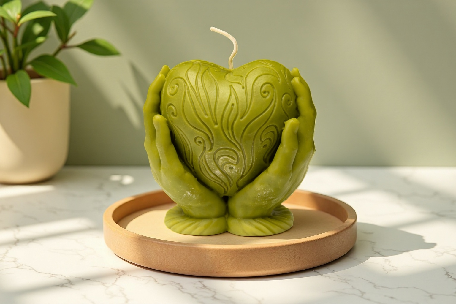 Kleine Geschenkidee Kerze