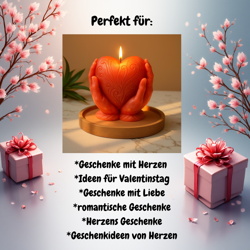 Herzensgeschenk Kerze