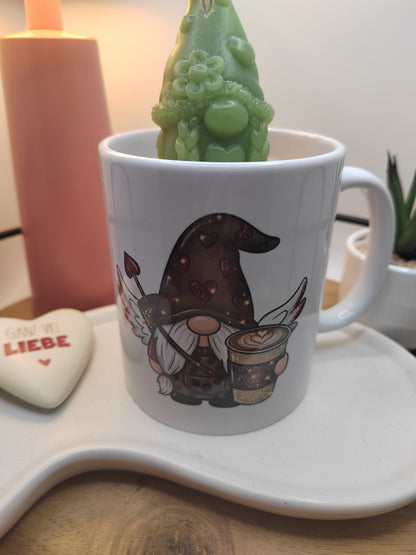 Geschenke für Männer – Kerze in Tasse „Liebe ist: Schnarchen ignorieren“