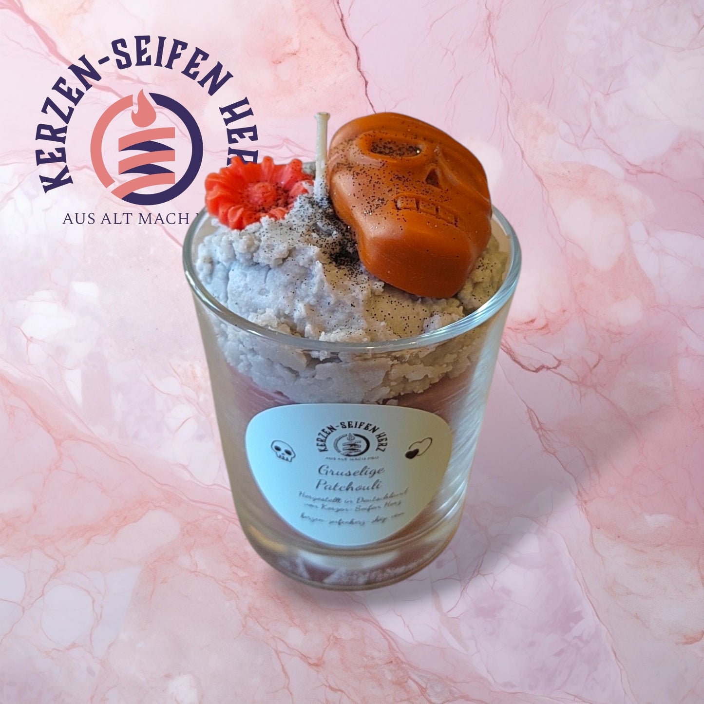 Duftkerze „Gruseliger Patchouli“