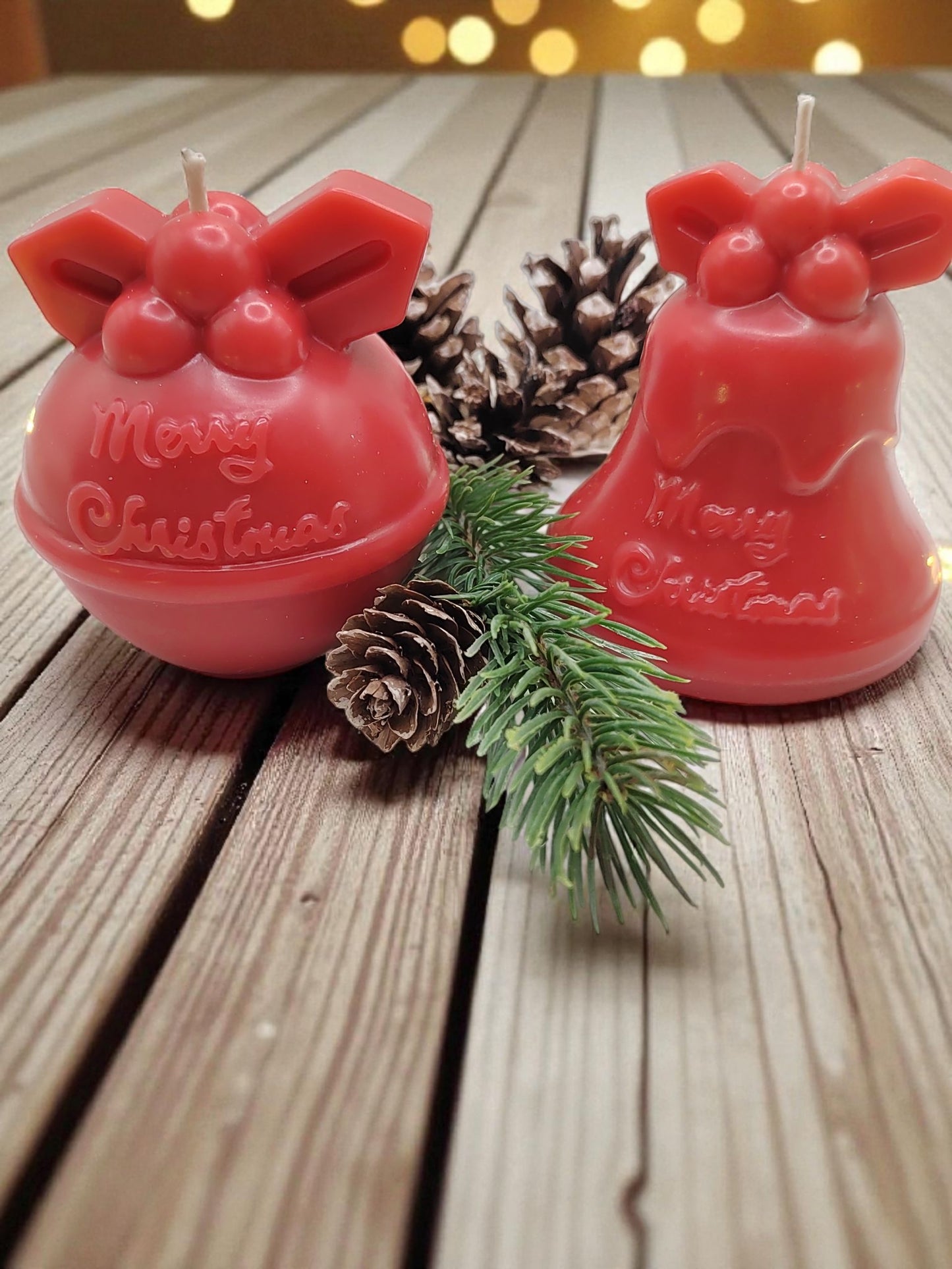 Weihnachtskerzen-Set „Merry Christmas“ - Kleines Weihnachtsgeschenk