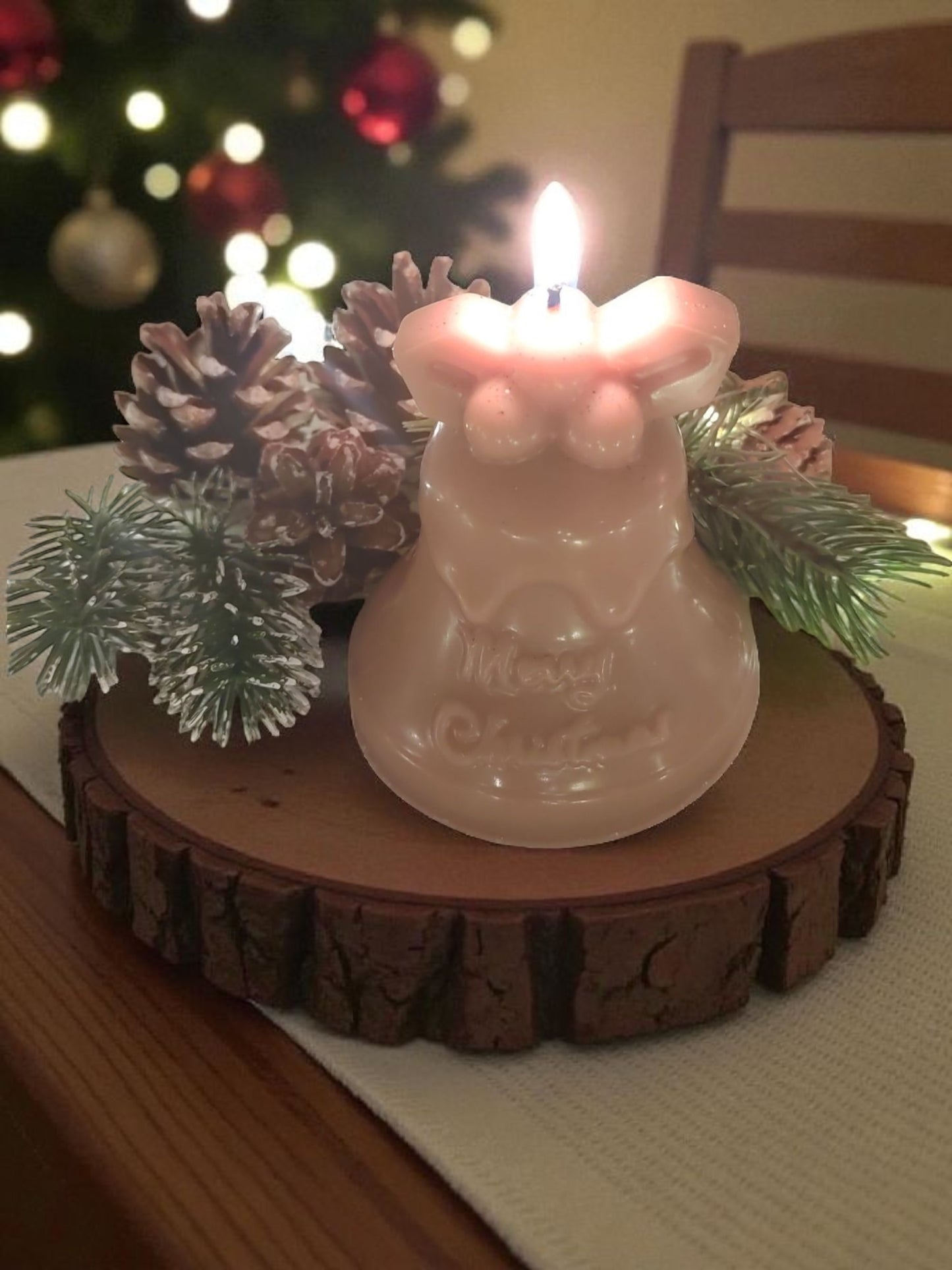 Weihnachtskerzen-Set „Merry Christmas“ - Kleines Weihnachtsgeschenk