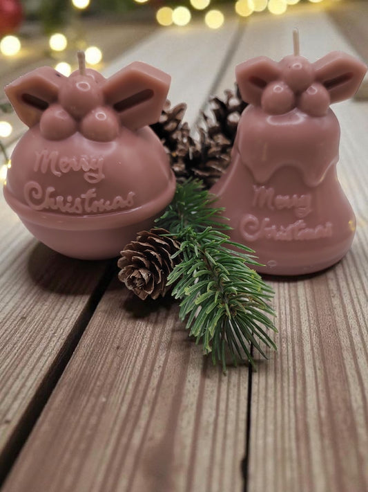 Weihnachtskerzen-Set „Merry Christmas“ - Kleines Weihnachtsgeschenk