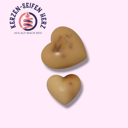 Herzseifen-Set mit Sheabutter & Rosenblüten – Liebevoll handgemacht 💕